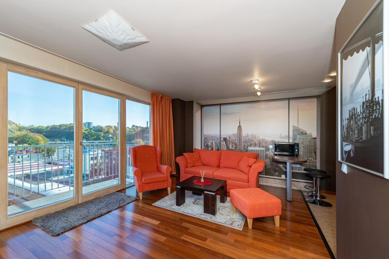 Panoramic City Centre Apartment By Polo Apartments Каунас Екстер'єр фото