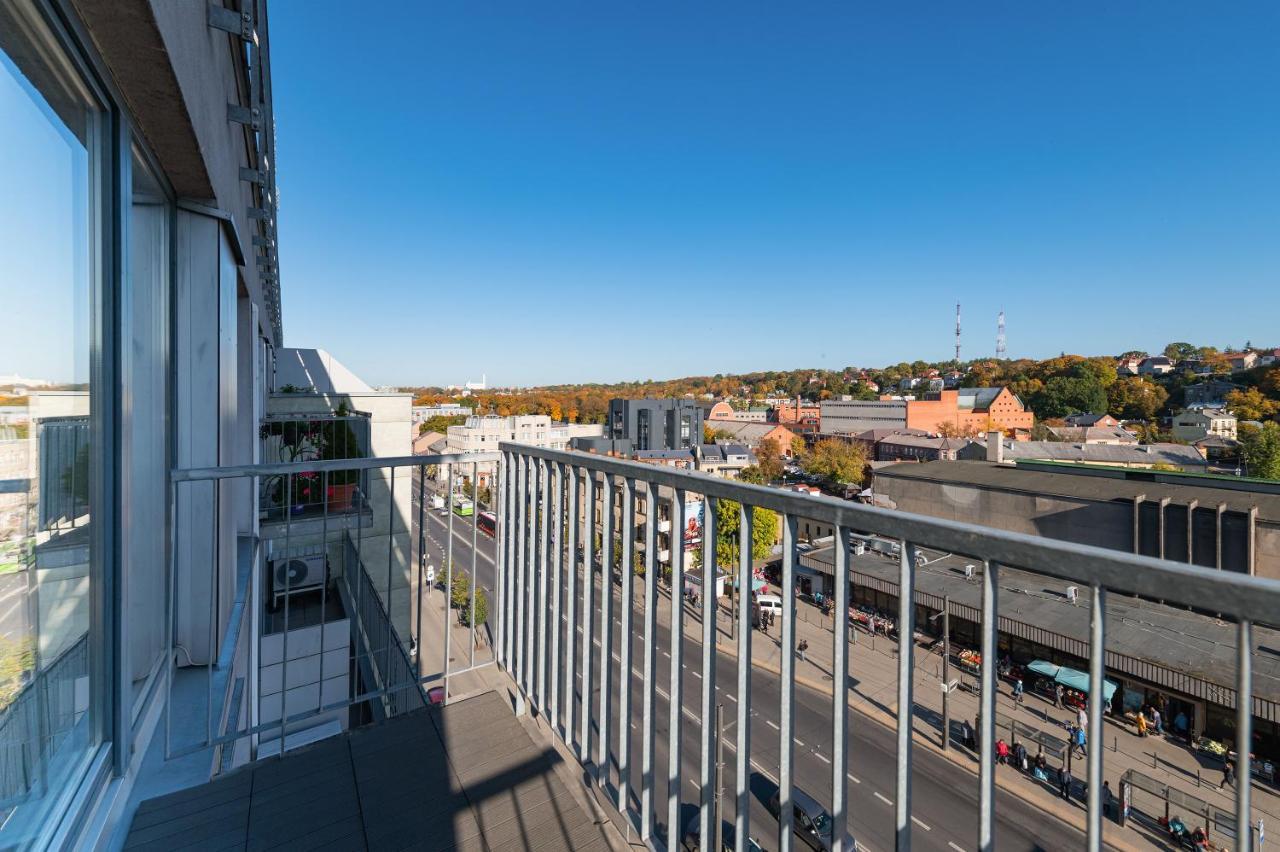 Panoramic City Centre Apartment By Polo Apartments Каунас Екстер'єр фото