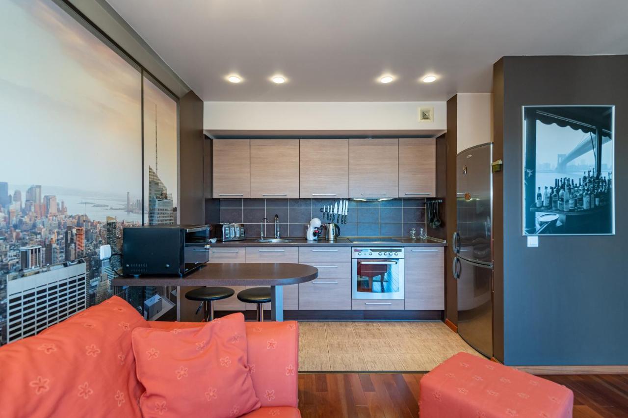 Panoramic City Centre Apartment By Polo Apartments Каунас Екстер'єр фото